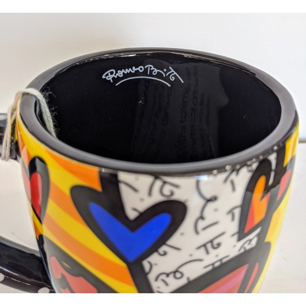 Romero Britto - Heart Mug "A New Day"