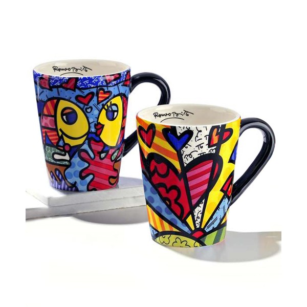 Romero Britto - Mug, Deeply in Love